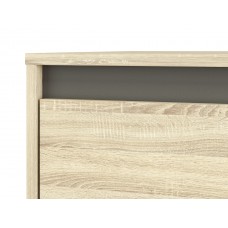 Kumode AVO 14, gaišais ozols/antrancīts